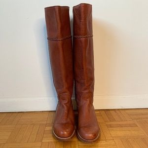 Genuine Vintage Frye Leather Knee Boots
